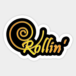 Rollin' Sticker